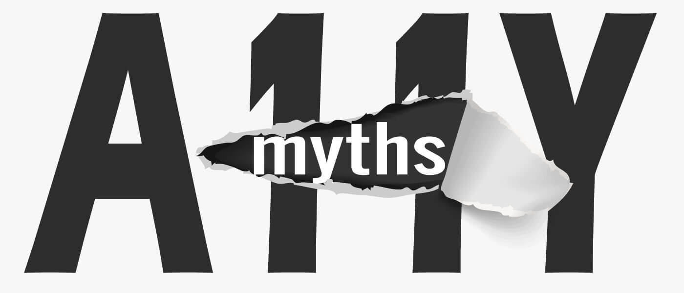 accessibility myths