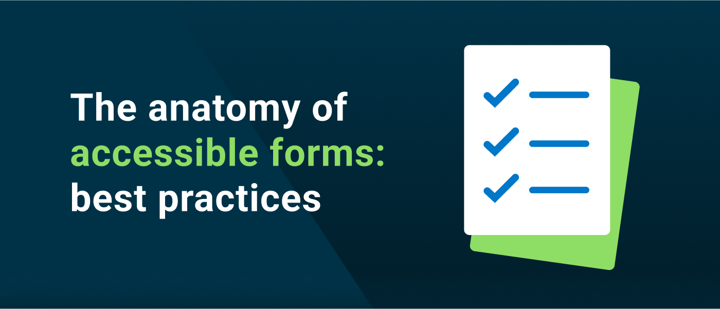 Blog Accessible forms