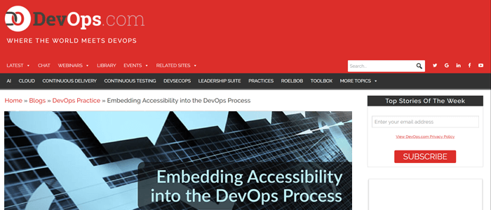 devops com a11y process