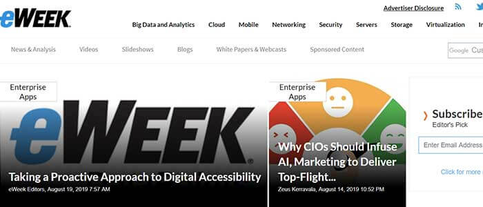 eweek proactive a11y preety