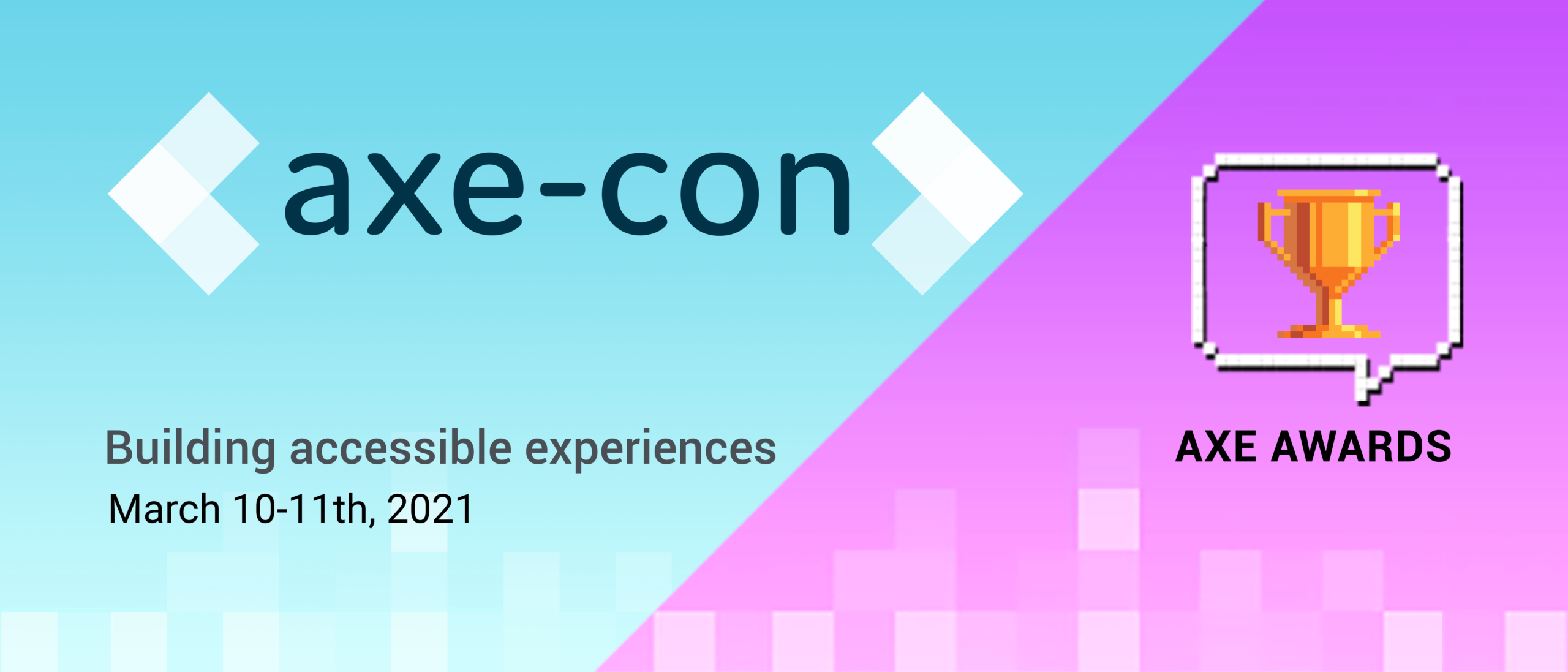 axe awards banner axe con 2021
