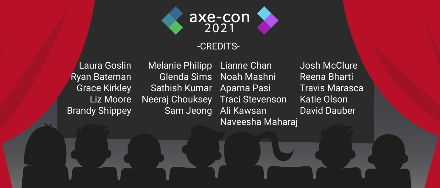 axe con credits