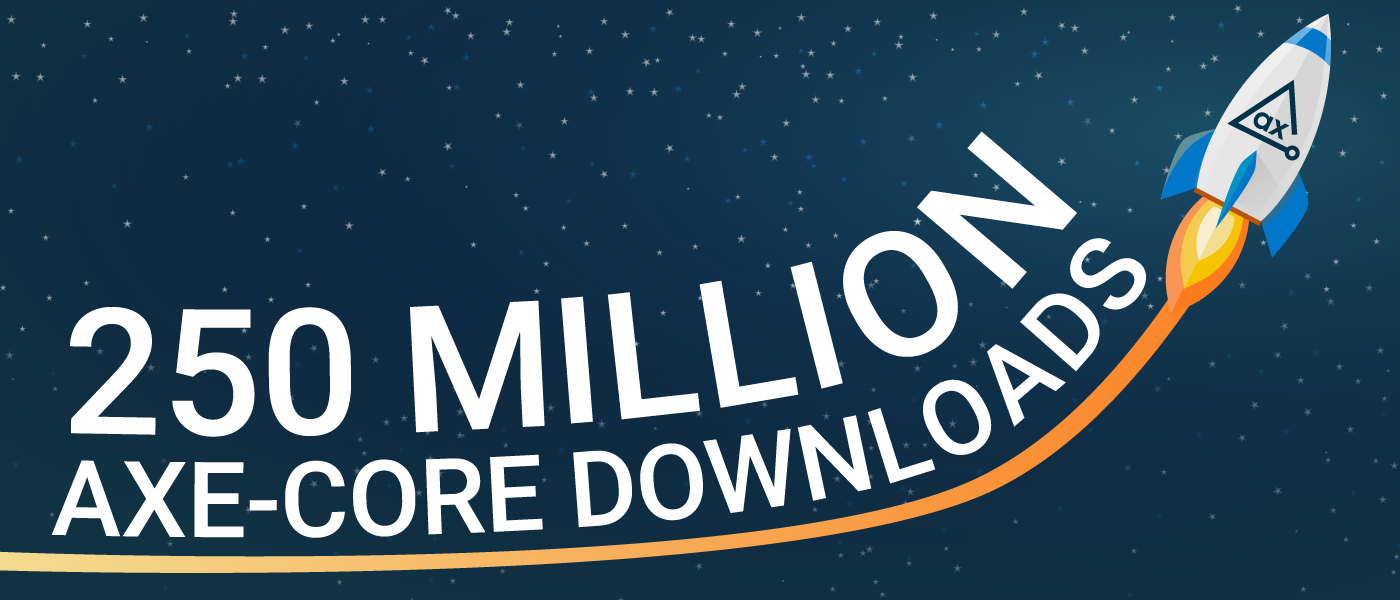 axe core 250m downloads