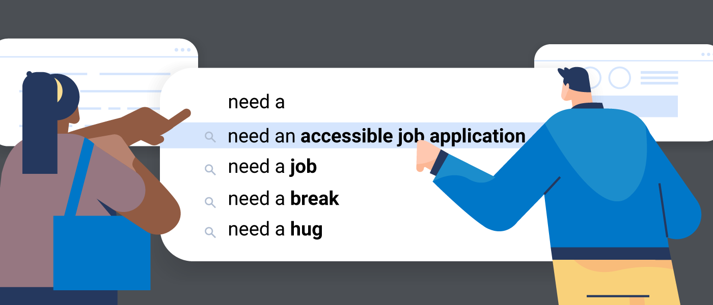 job application a11y