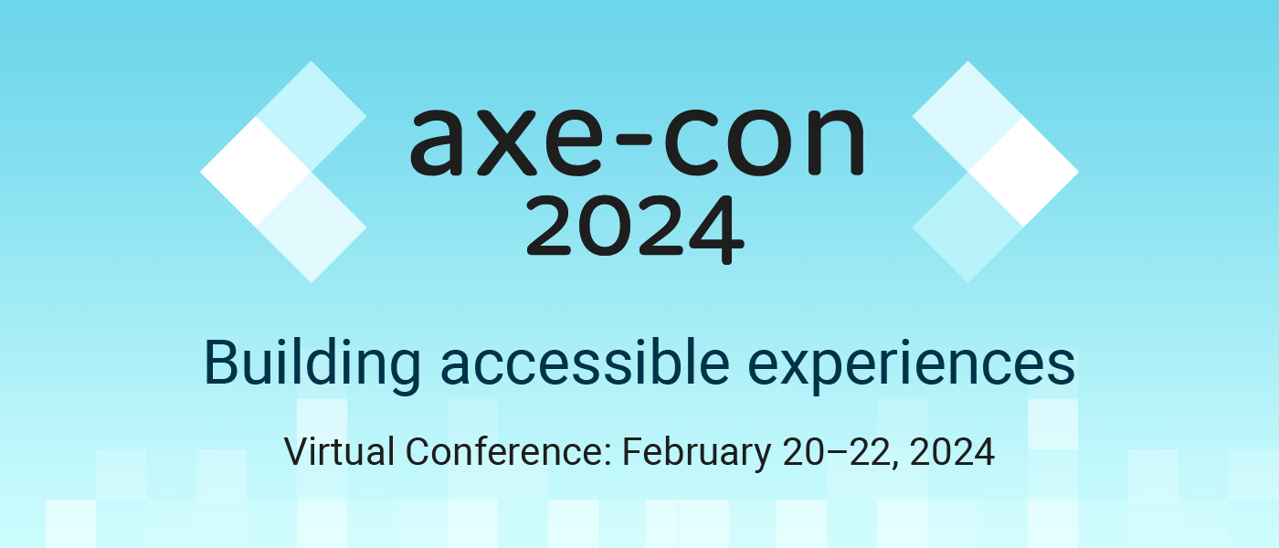 Deque axe con banner 2024
