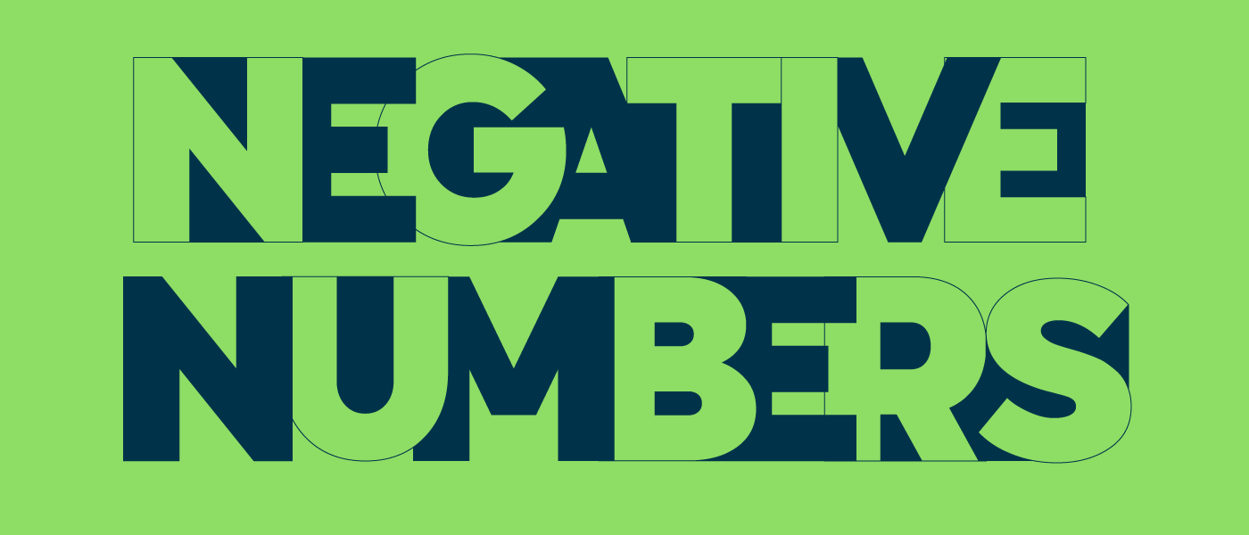 negative number a11y2