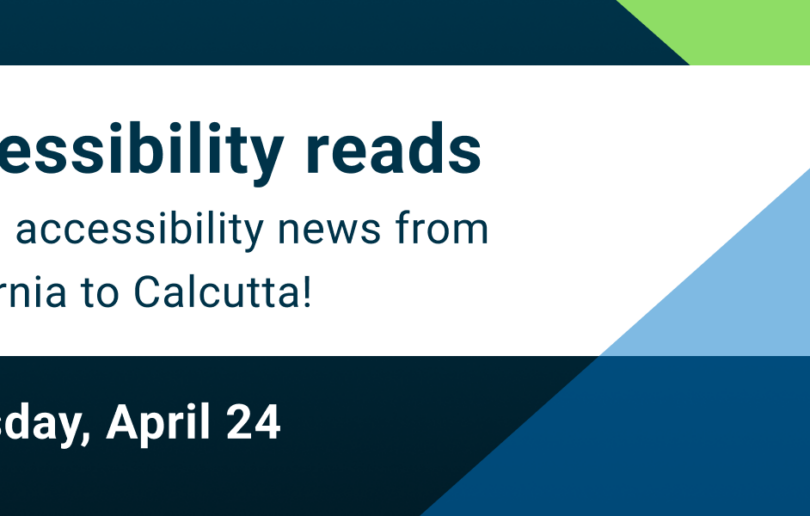 a11y reads april 24