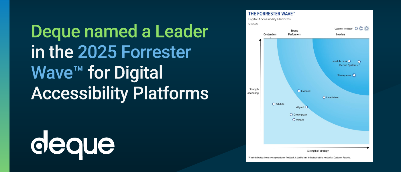 forrester digital accessibility platforms wave 2025